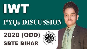 IWT 2020 (ODD) PREVIOUS YEAR QUESTION DISCUSSION | SBTE BIHAR | 5TH SEM CSE