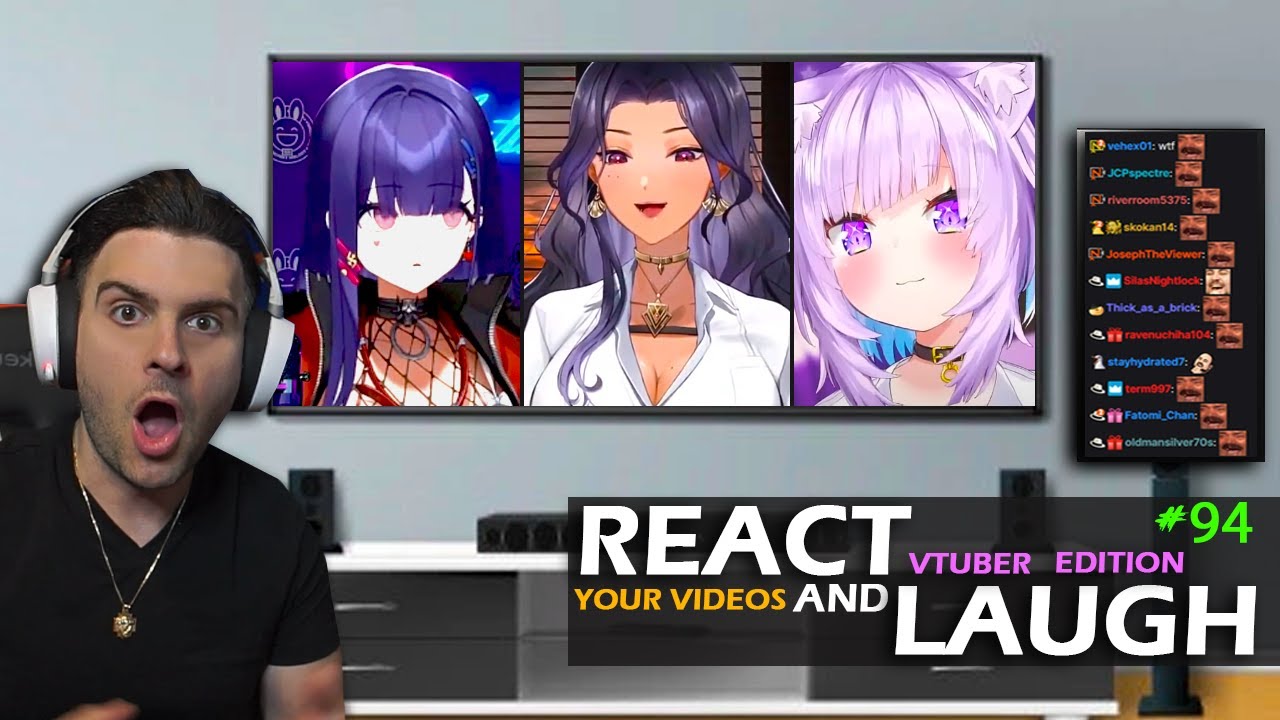 Реакция и смех над клипами VTUBER, которые ВЫ отправили #94