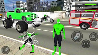 Spiderman VS Police Spider Rope Hero:Ninja Gangster Crime Vegas City- Best Android Gameplay screenshot 5