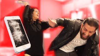 BASHING SISTER's iPhone and TV! - Epic Prank Battle!