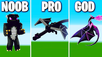 NOOB VS PRO VS HACKER Minecraft Pixel art🎨Ender dragon