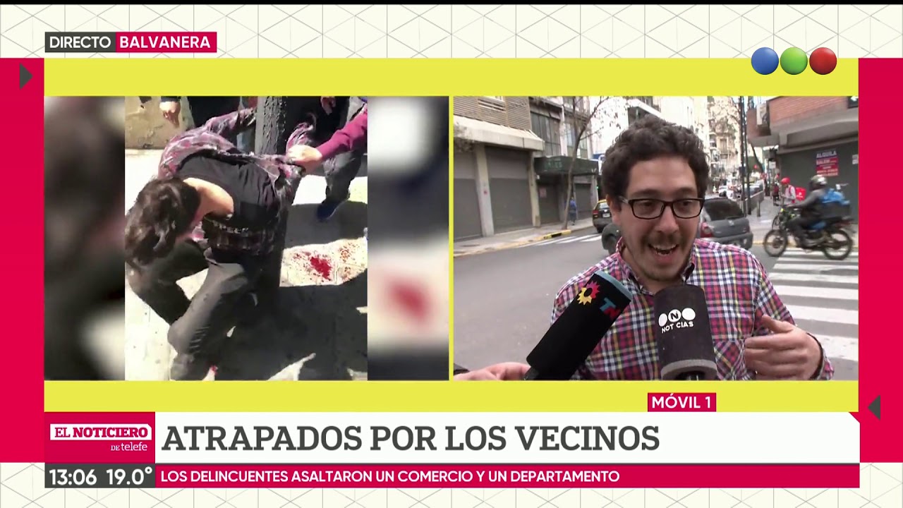 buenos aires palermo Dramático doble asalto: vecinos atraparon a los ladrones