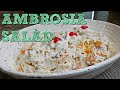Easy Ambrosia Salad Recipe | Cool Whip and Fruit Cocktail Recipe