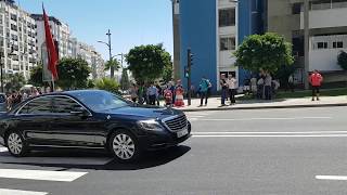 شاهد ماذا حصل قبل مرور موكب الملك محمد السادس بأحد شوارع طنجة