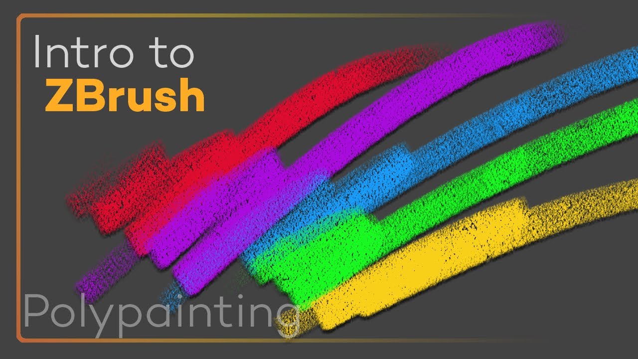 zbrush 2018 sharp polypaint