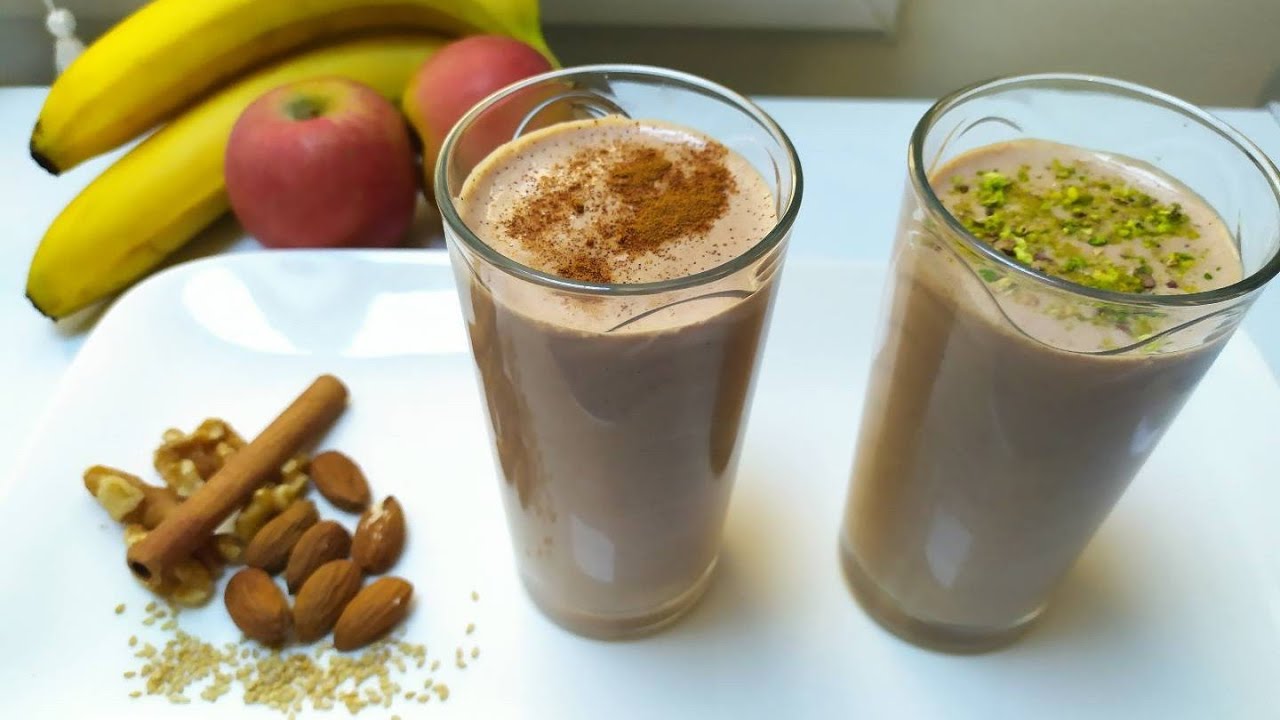 عصير المكسرات و الفواكه الجافة صحي💯