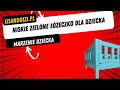 Niskie zielone łóżeczko dla dziecka – stylowy wybór do każdego pokoju dziecięcego od @Naszastolarnia