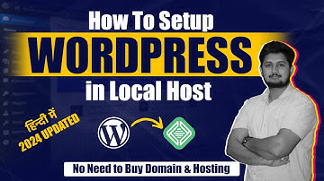 How to Install WORDPRESS Locally | Wordpress Local Host Tutorial In Hindi (2024)