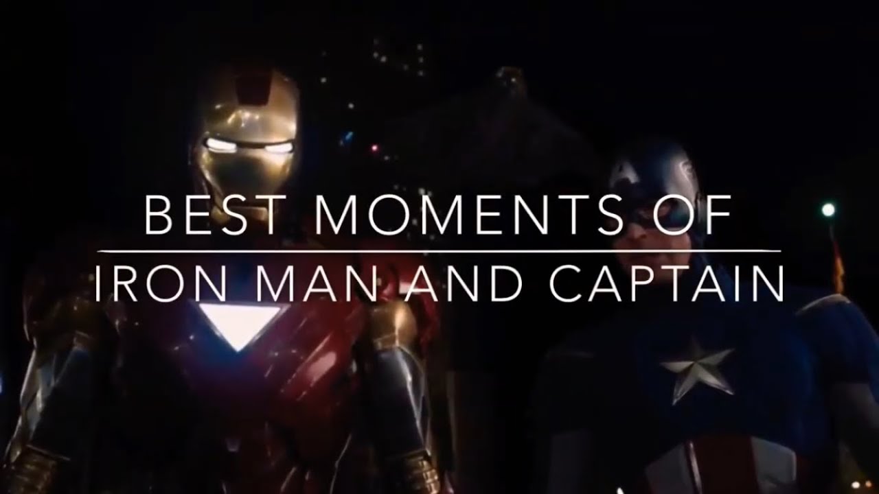 Best Moments of Iron Man and Captain America (Reupload)
