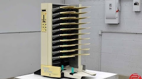 Duplo DC-10 Mini 10 Bin Collator