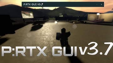 Script Arceus X /Fluxus Hydrogen Showcase | RTX GUI V 3.7