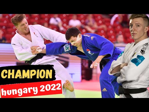 Jorre Verstraeten Judo Belgica Campeão Hungria 2022