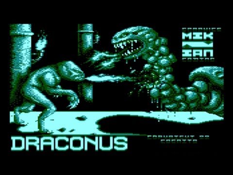 Draconus Playthrough (Atari XL/XE)