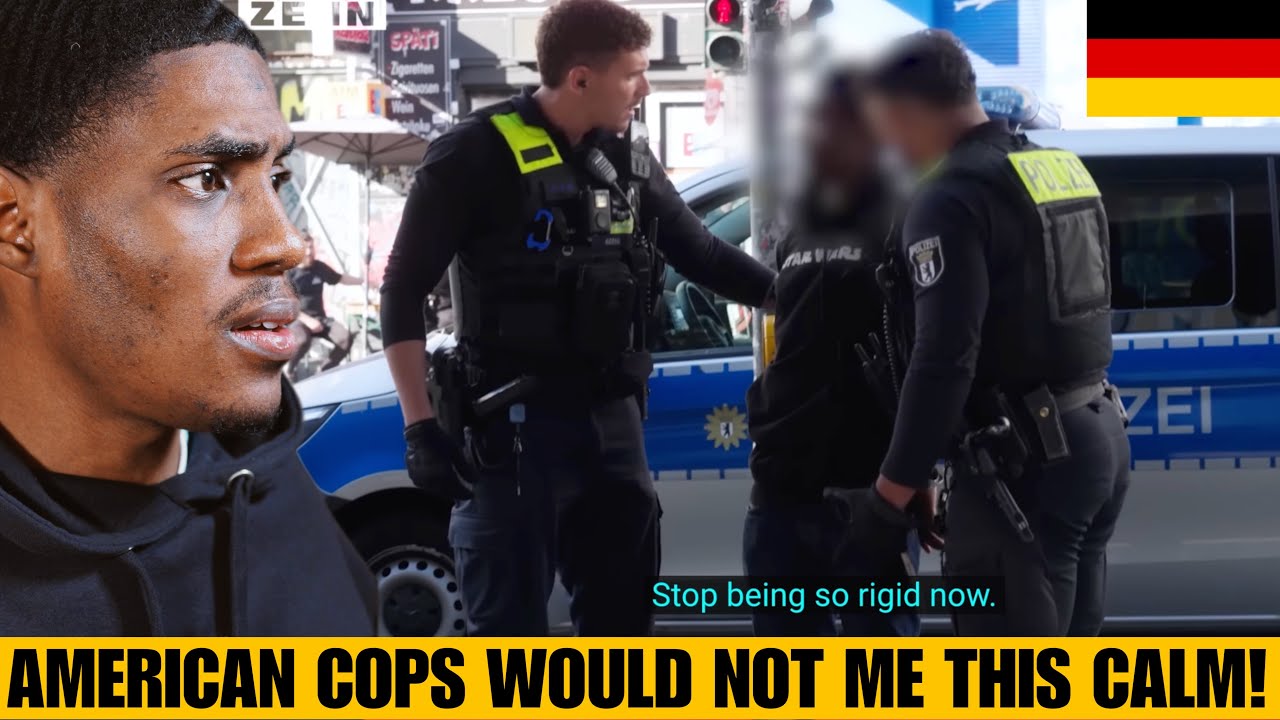 American Reacts to German Police Making Drug Arrest || Drogendeal? |