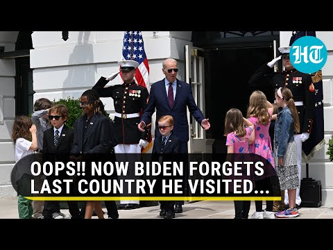 Biden 'Forgets' Ireland, Child Reminds; Fumbles on Grandkids' Location I Watch