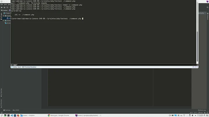 Creating a PHP command line application