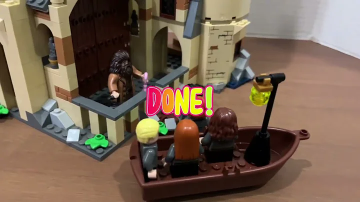 Lego Harry Potter - The Great Hall (2018 set) Speedbuild Part 2 (bags 5 & 6)