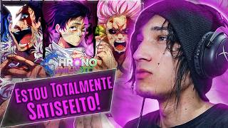 Espetacular React Chrono - Conflito Em Sendai Yuta Vs Ryu Vs Uro Jujutsu Kaisen