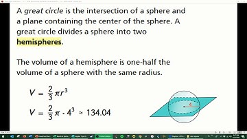 Geometry section 11.1 + 11.4