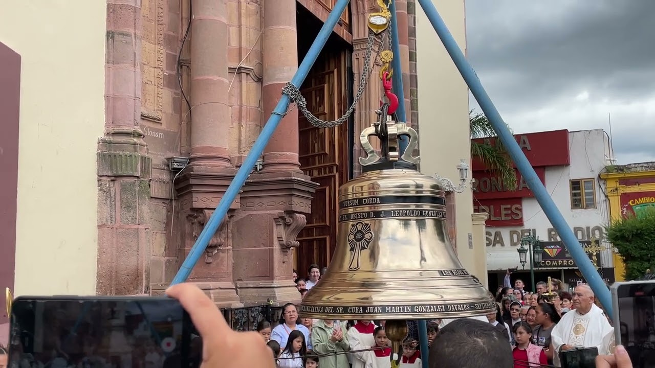 Bendición de las campanas restauradas, Atotonilco el Alto, Jalisco
