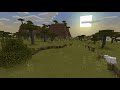 Minecraft Relaxing Savanna Ambience w/music (10 Hours)
