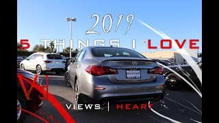 5 THINGS I LOVE about the 2019 Infiniti Q70!