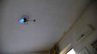EFlite Heli Blade mSR hovering indoor