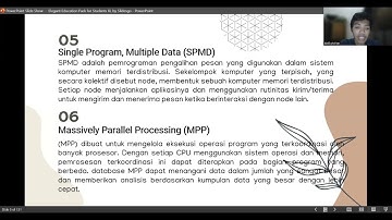 PENGENALAN PARALLEL PROCESSING, OPENMPI, & HADOOP || KOMPUSTASI BERKELANJUTAN UNIT 3