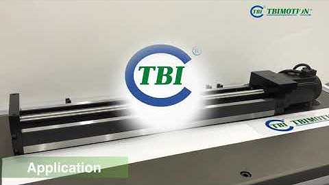 TBI MOTION Single Axis Actuator + Direct Motor