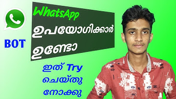 WhatsApp Bot | WhatsApp Auto Replay Bot | Malayalam | WhatsApp tricks | CYBER CHATHAN