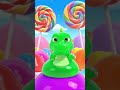 Bouncy Jelly Dino in Candy World! 🍬🦖 (Cute Animation)