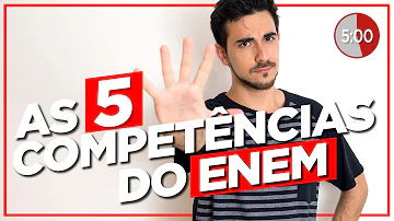 O que são as competências do Enem?