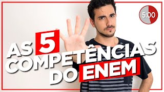 As competências para uma REDAÇÃO NOTA 1000 (em 5 minutos) screenshot 5