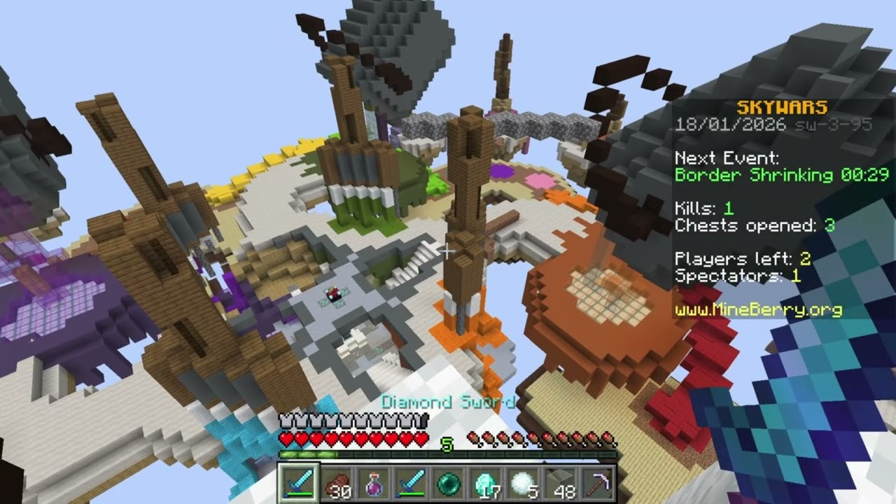 Minecraft Sky PvP Aura