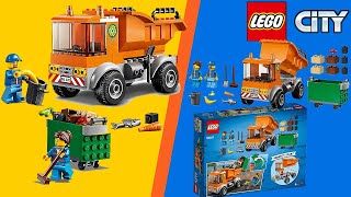 LEGO City 60220 - I build Garbage Trucks - LEGO Speed ​​Build ASMR