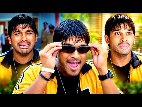 അല്ലു അർജുൻ്റെ ആരും മറക്കാത്ത ഐക്കോണിക്ക് സീൻ | Allu Arjun | happy Police Station Scene
