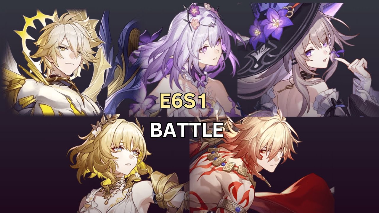 [V4]  E6S1 Battle: Phainon vs Castorice vs THerta vs Aglaea vs Mydei