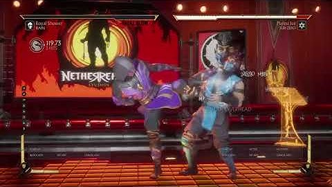 MK11 Rain 39% Wavedash Combo