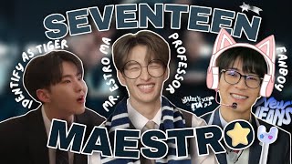 seventeen being chaotic in maestro era!