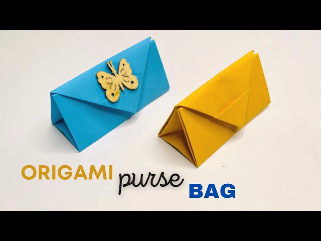 How to tranform paper into a coin purse! 👛 #papergirls #fyp #foryou #... |  Paper Crafts | TikTok