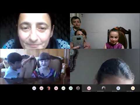 პირველი კლასის გაცილება დისტანციური სწავლების ფორმატში