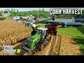 500 HECTARES CORN MADNESS | Fendt MT Tracked Power &amp; World’s Strongest Combine | FS25 Timelapse