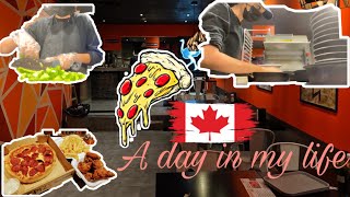 A DAY IN MY LIFE| PART-TIME JOB|EXAM DAY #canada #torontodowntown