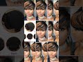 Short Pixie Cut Human Hair Wig