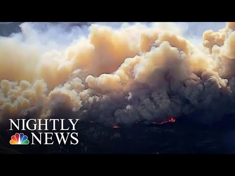 Massive Wildfires Continue To Threaten California | NBC Nightly News