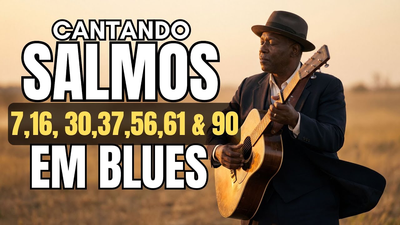 Salmos 7, 16, 30, 37, 56, 61 e 90 – Blues Gospel da Fé Que Confia, Espera no Senhor e Aprende