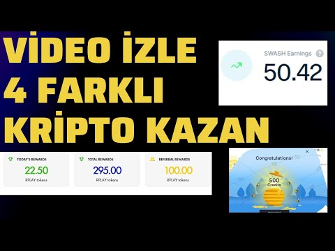 üzretsiz video izle 4 farklı kripto kazan erken erişimden kazanmaya devam sakın geç kalma