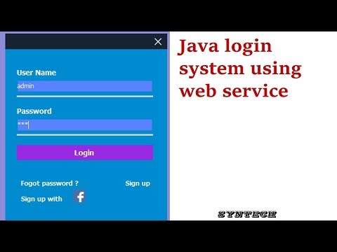 java login system with database