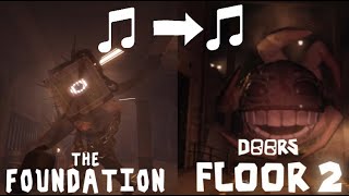 DOORS - ALL FLOOR 2 BOSSES BUT WITH 'THE FOUNDATION' OST