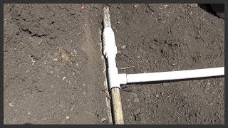 How to 'Tee In' to a PVC sprinkler line with a Quick Fix coupling